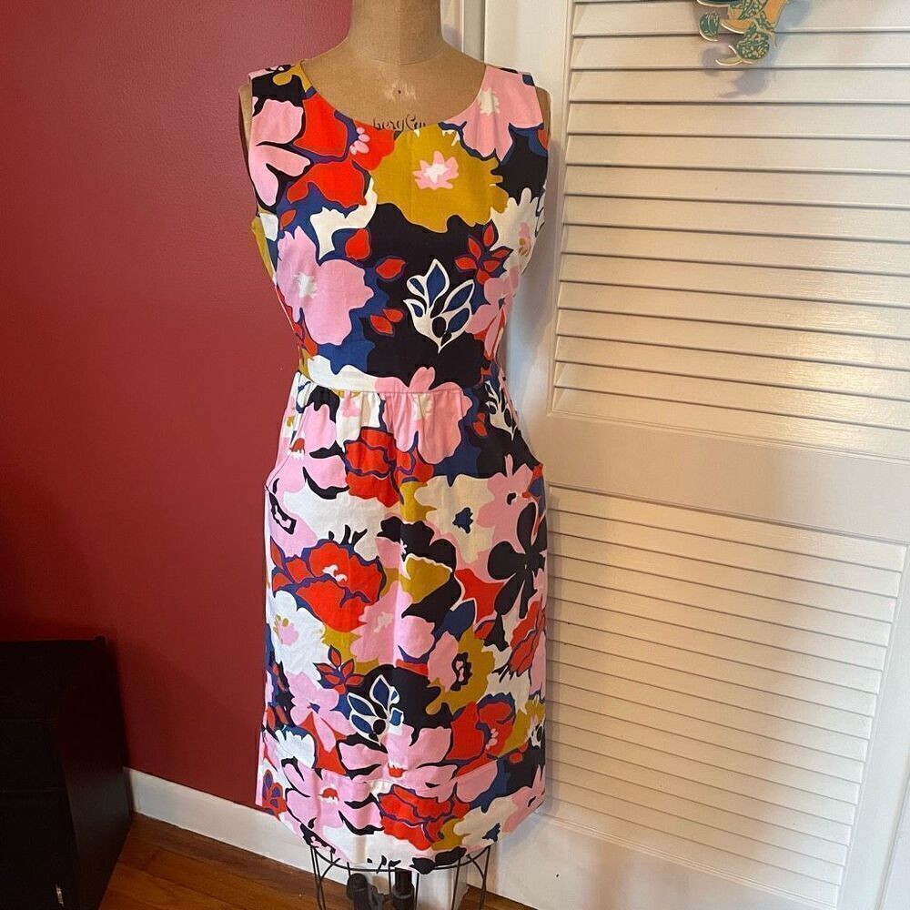 WHIT TWO | big floral print 70s style dress 2